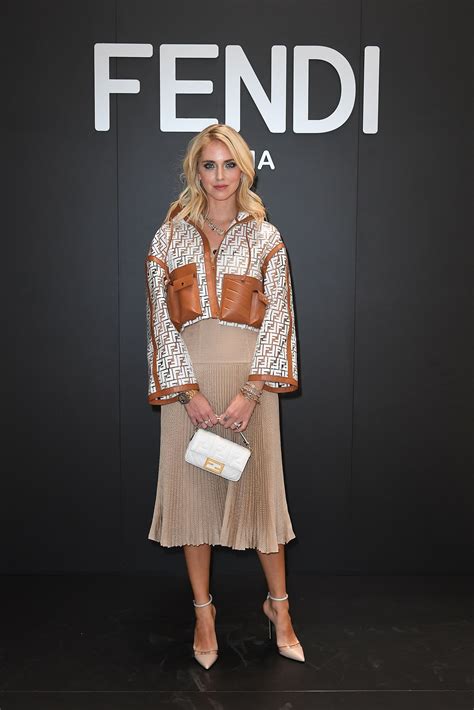 chiara ferragni fendi dress